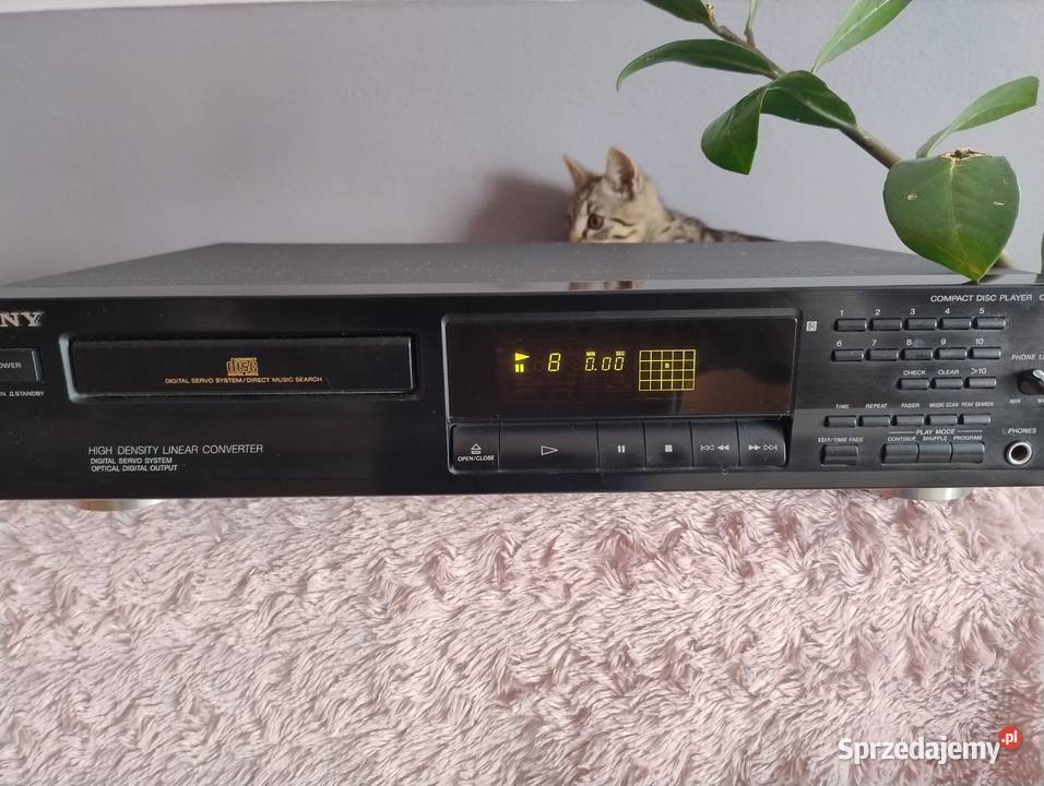 Odtwarzacz CD Sony cdp 361 z pilotem podkarpackie Trzebuska