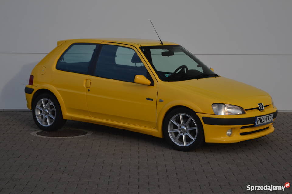 Peugeot 106 Sport 14 75 nie gti golf polo zmieniarka CD Poznań