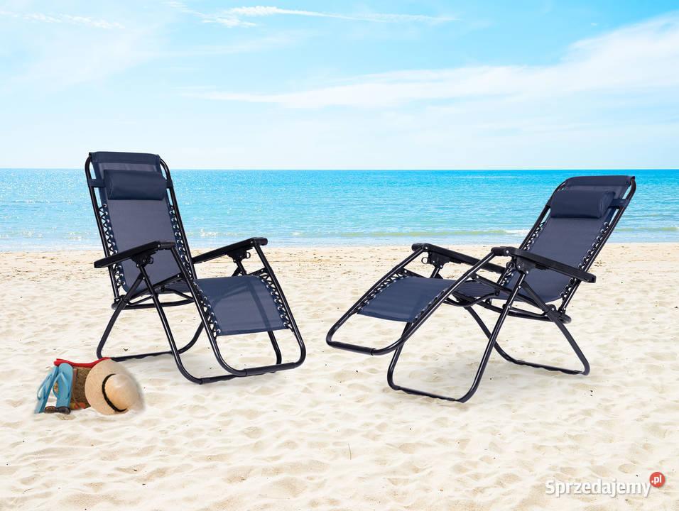 Leżak fotel ogrodowy regulowane oparcie ZERO