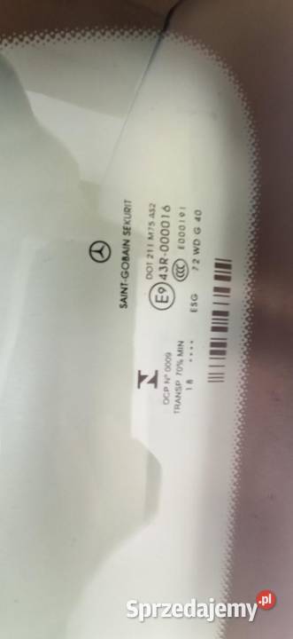 MERCEDES VITO LONG SZYBA KAROSERYJNA LEWY TYŁ