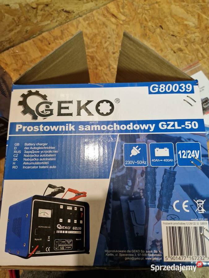 Prostownik samochodowy 1224V GZL50 G80039 Głogowa