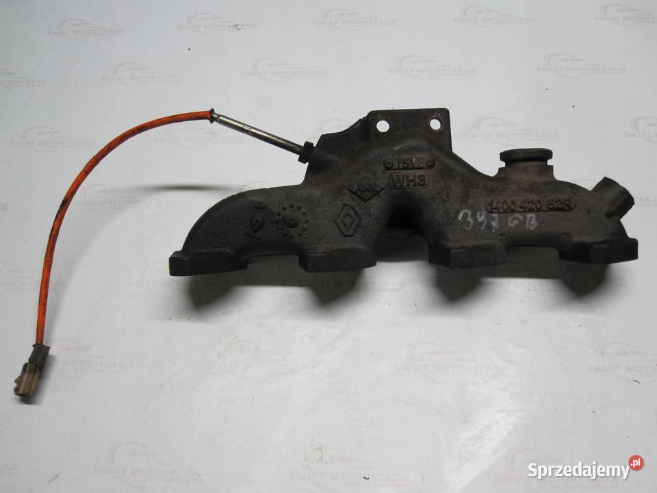 QASHQAI 15 DCI 12r 110 140042062R KOLEKTOR osobowe Układ wydechowy