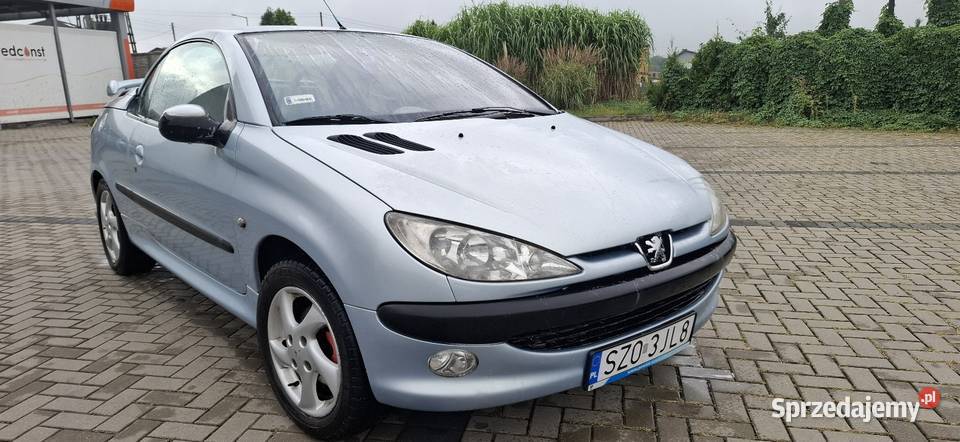 Peugeot 206 CC 16 Benzyna 2001r radio 206 CC Rybnik