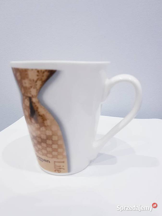 Porcelanowy męski kubek Dąbrowa Górnicza sprzedam