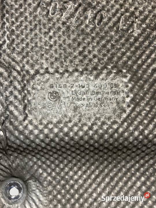 BMW F07 F10 F11 OSŁONA TERMICZNA TYLNA LEWA osobowe dolnośląskie