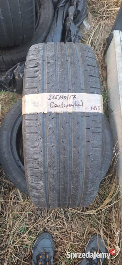 215 45 R17 Continental 2 lato PROMOCJA Gliwice