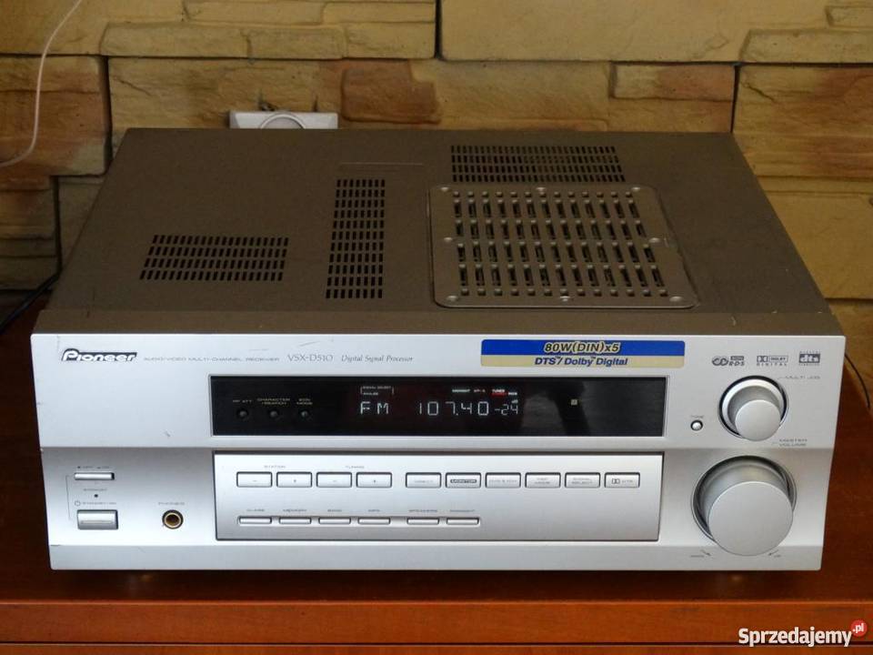 Amplituner Pioneer VSXD510S mocny i