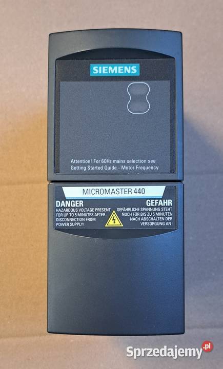 Falownik Siemens Micromaster 440 037kW NOWY wielkopolskie Pleszew