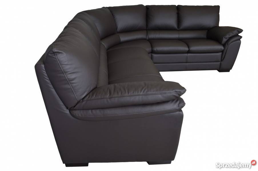 Wygodny narożnik Różne wymiary Skóra naturalna Komplety wypoczynkowe