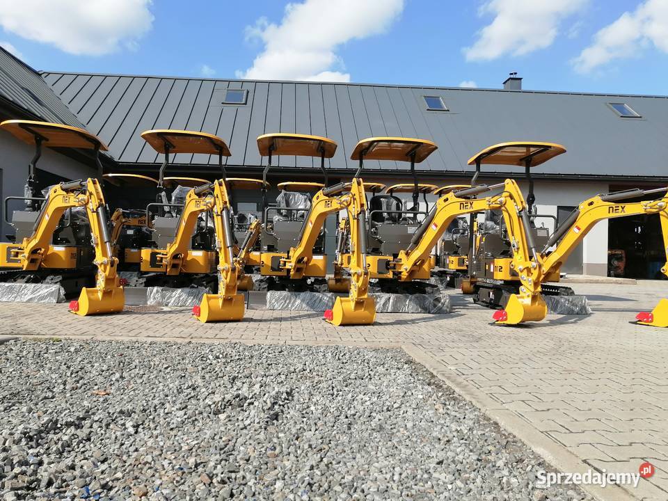 Minikoparka Nex N12 Yanmar 3TNV70 1200 2021r Cieszyn