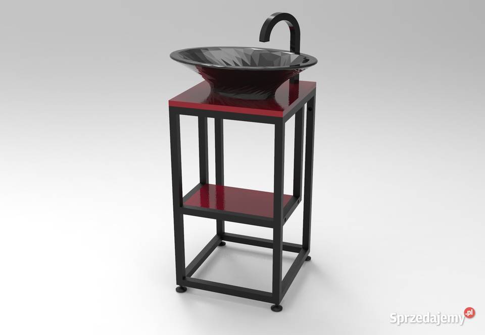 Konsola łazienkowa stelaż pod umywalkę loft podkarpackie