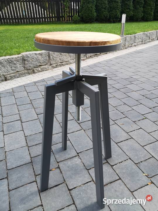 Hoker Loft krzesło barowe Stolarstwo Wesołowski Legnica