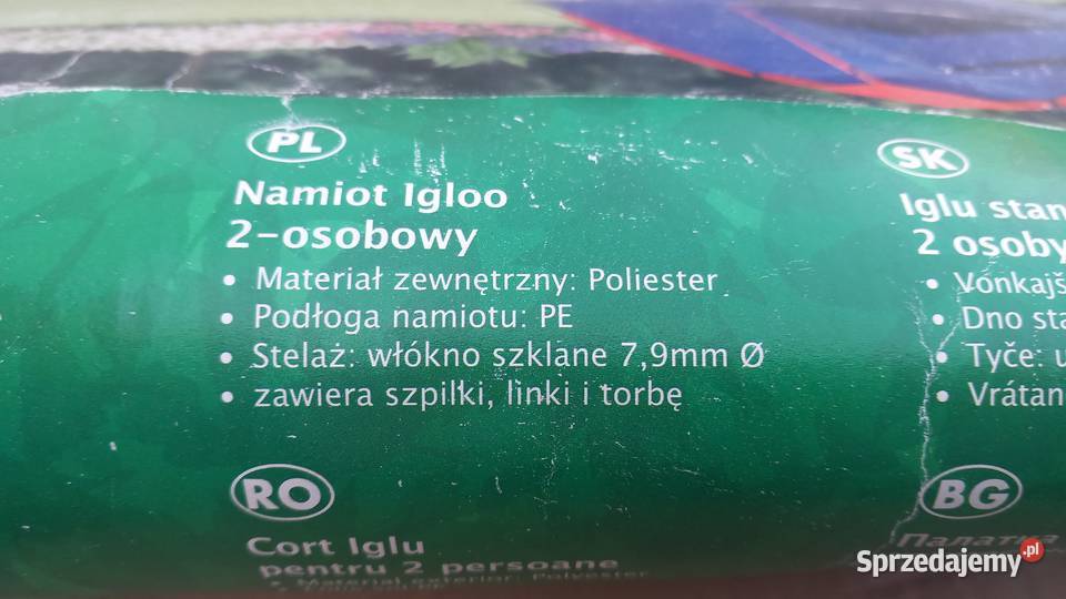 namiot igloo 2 os Oświęcim