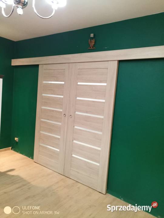 DRZWI Z NAKŁADKĄ MASKUJĄCĄ STARĄ FUTRYNĘ OBUDOWA Puławy