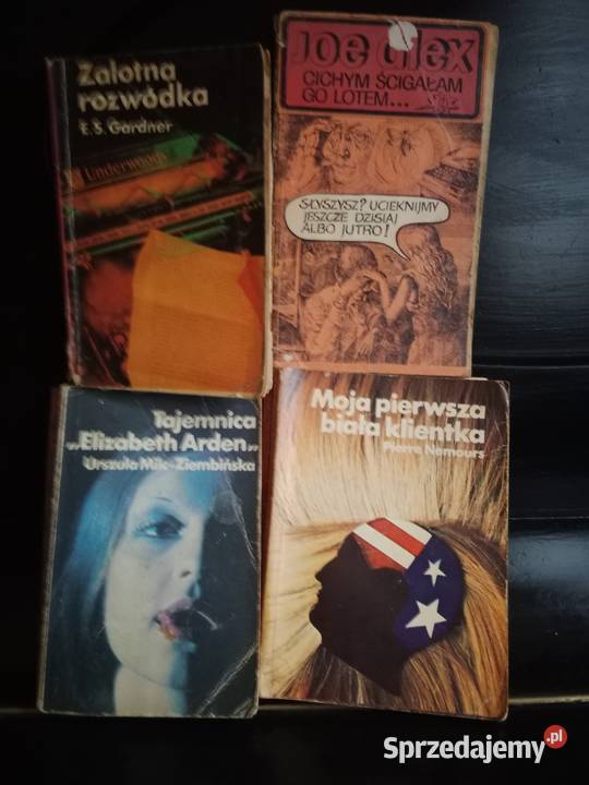 Zestaw 13 książek z PRL Kryminał i Sensacja Ruda Śląska