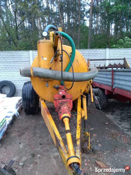 Beczka asenizacyjna Veenhuis nieuszkodzony Beczkowozy Dłutów