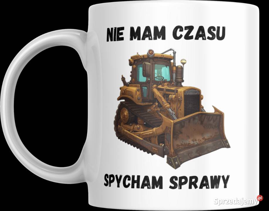 Kubek prezent fana operatora maszyn budowlanych Białystok sprzedam