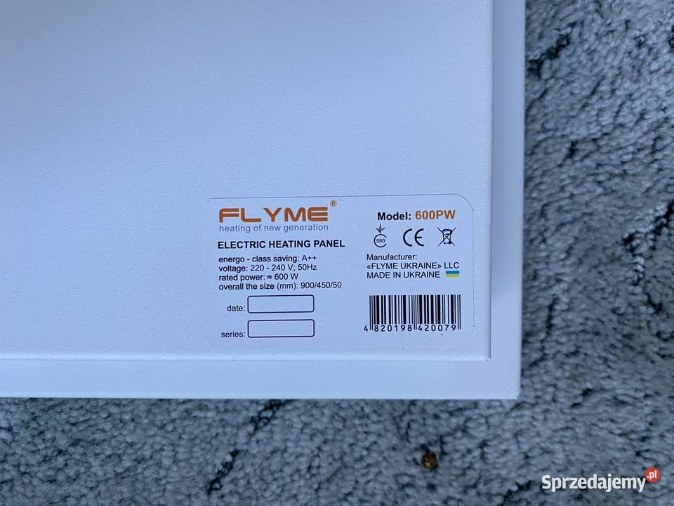 Grzejnik na podczerwień 600W hybrydowa Wrocław