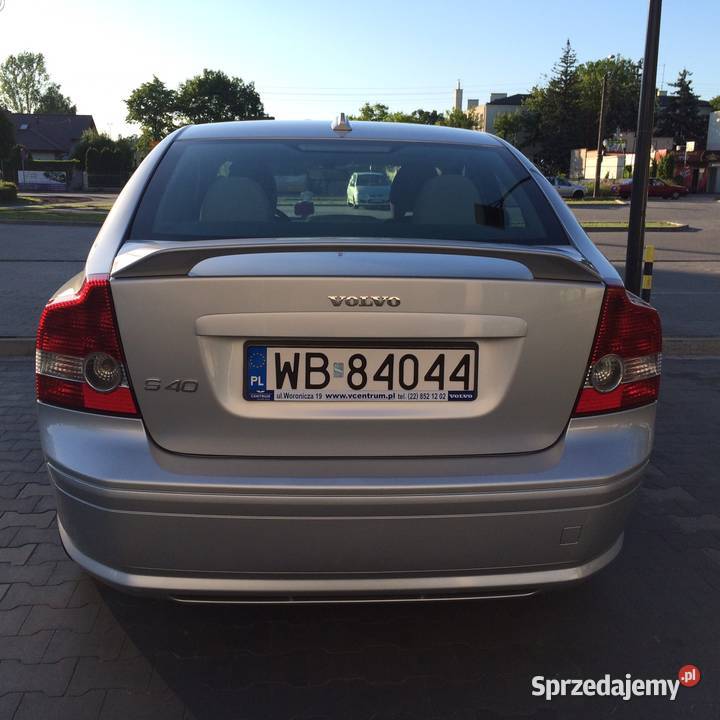 Volvo S40 16 D Kupiony w Polskim salonie Sedan / Limuzyna mazowieckie Warszawa sprzedam