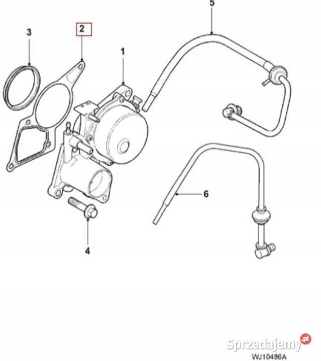 USZCZELKA POMPY VACU WACUM JAGUAR XTYPE DIESEL