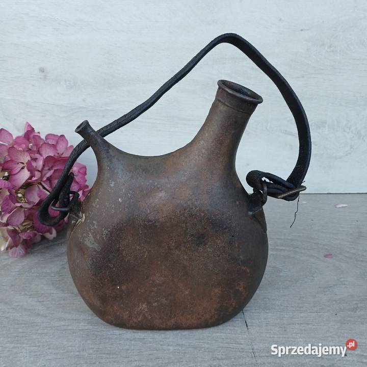 Stara wojskowa manierka mniejszy rozmiar I Wojna