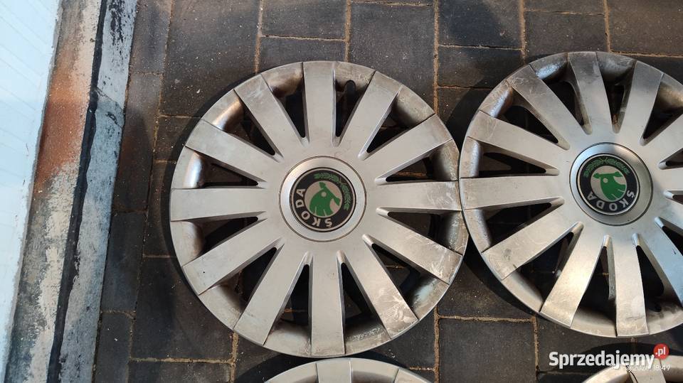 Oryginalne kołpaki 15 skoda oryginalne Łazy