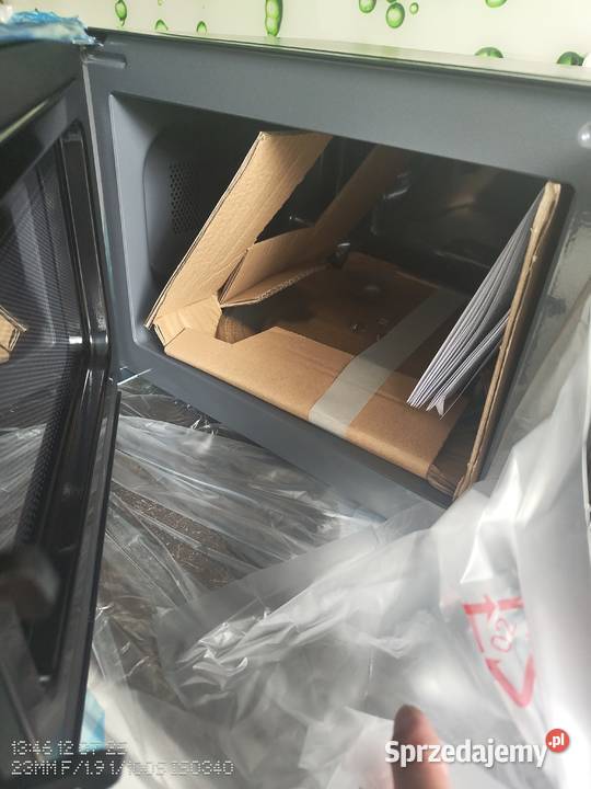 Nowa Kuchenka Mikrofalowa MPM 20KMM12 Czarna Warszawa