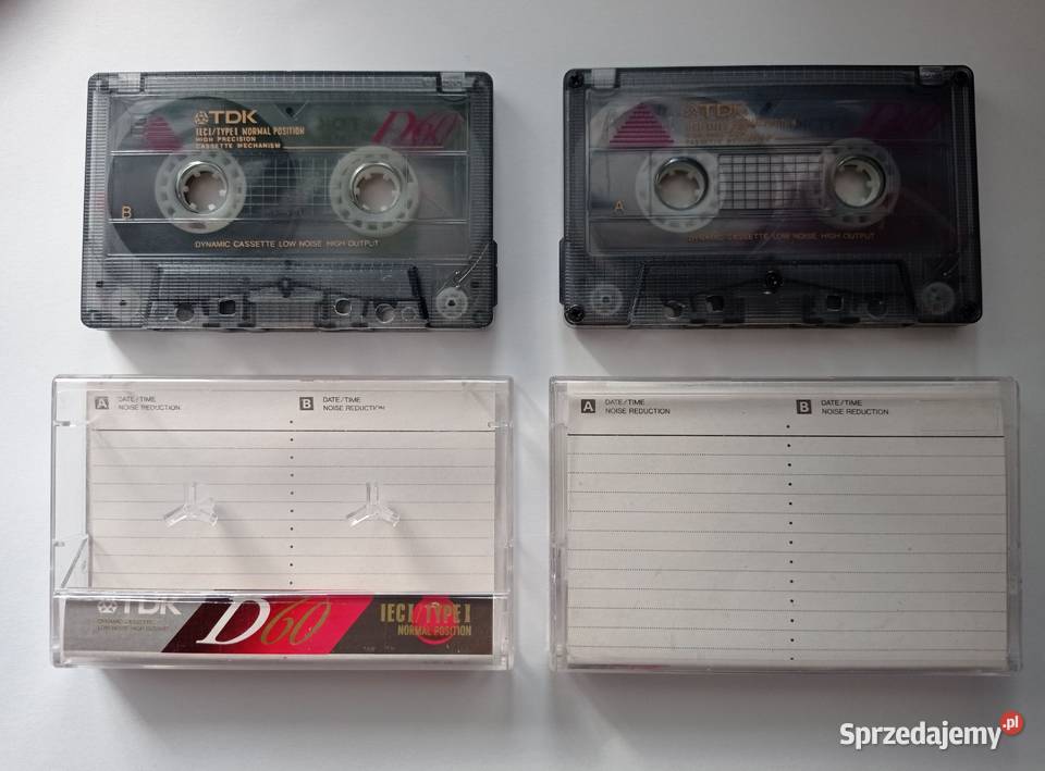 Kasety TDK D60 Warszawa