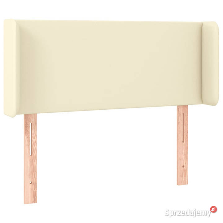 Zagłówek uszak kremowy 103x16x7888 sztuczna Warszawa