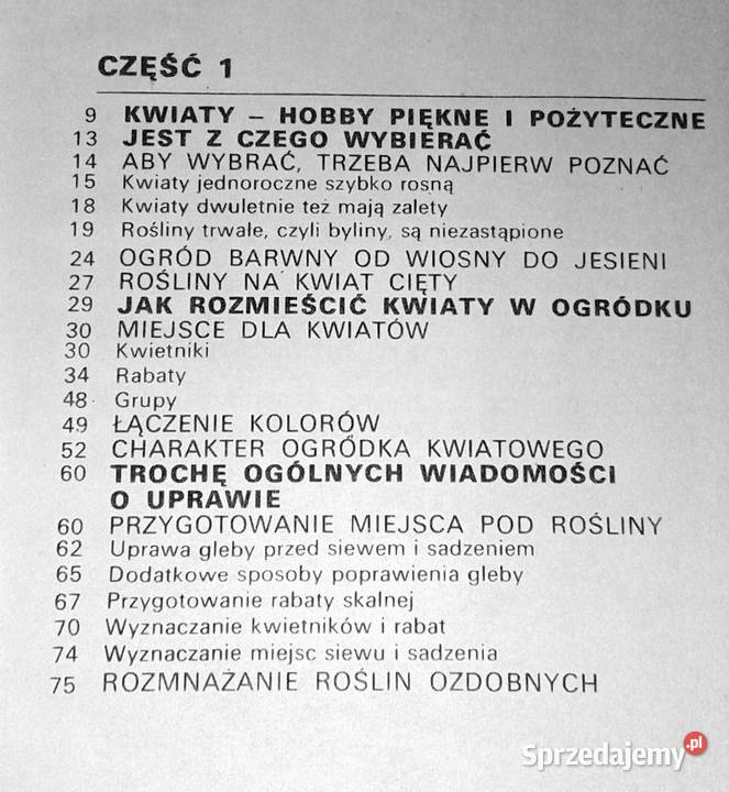 Kwiaty w ogródku Izabela Kiljańska Pozostałe Chełm sprzedam