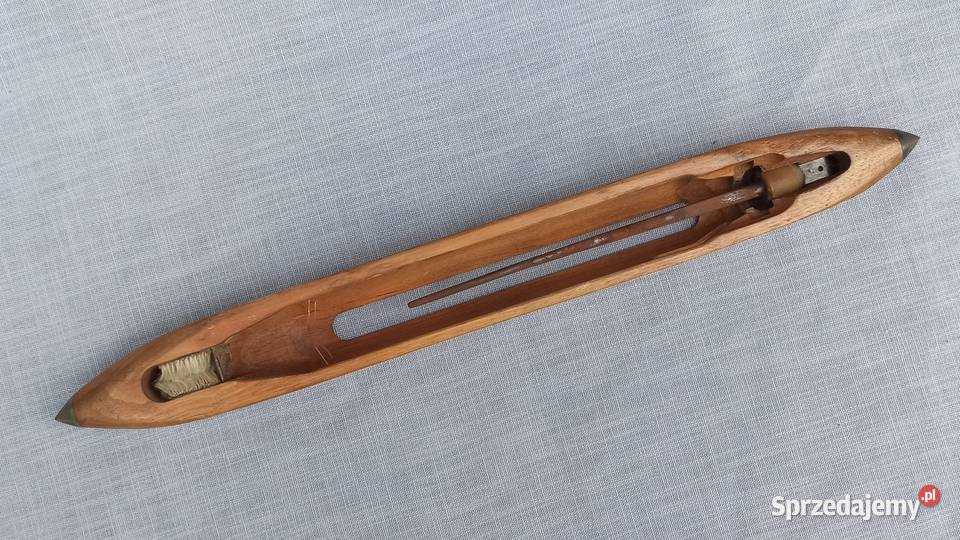 Drewniane czółno tkackie 4 dolnośląskie Wrocław