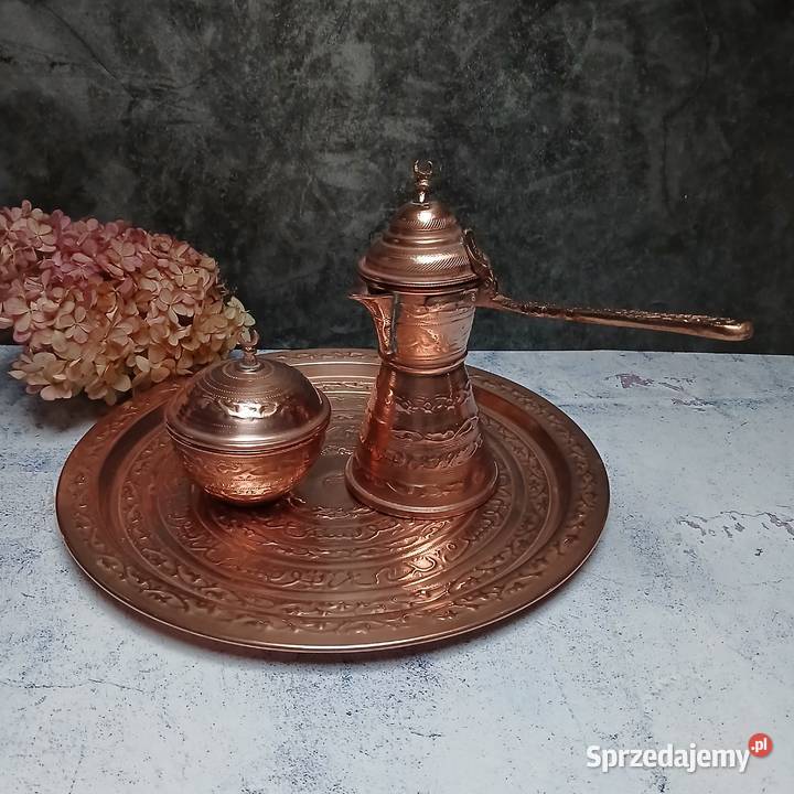 Miedziany tygielek miedziana cukierniczka mazowieckie Warszawa