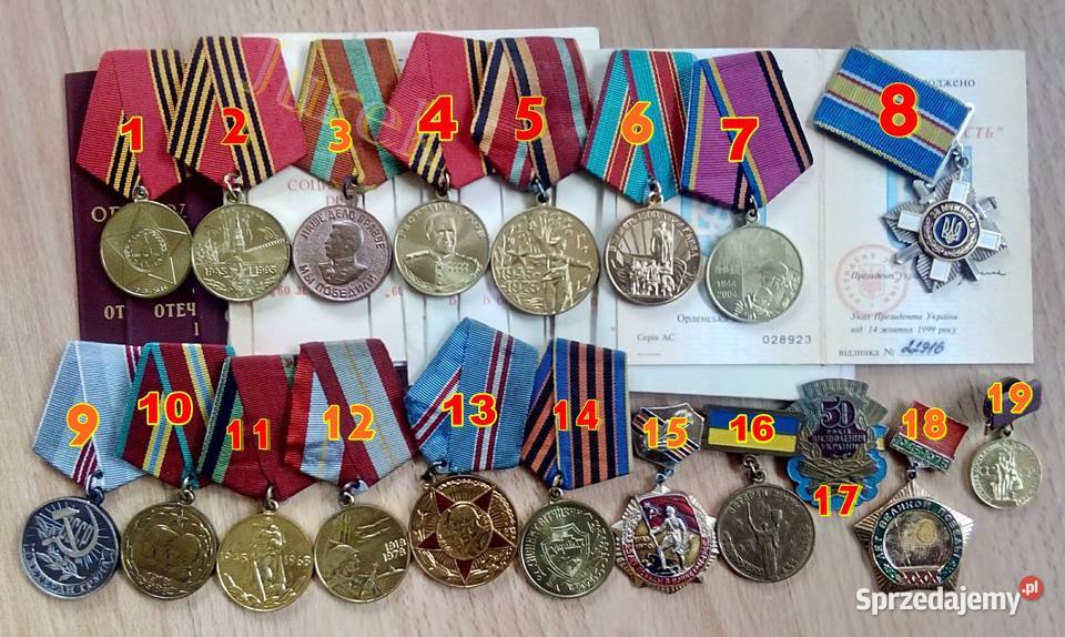 Medal Odznaenie Krzyż Orderu Odrodzenia Polski śląskie