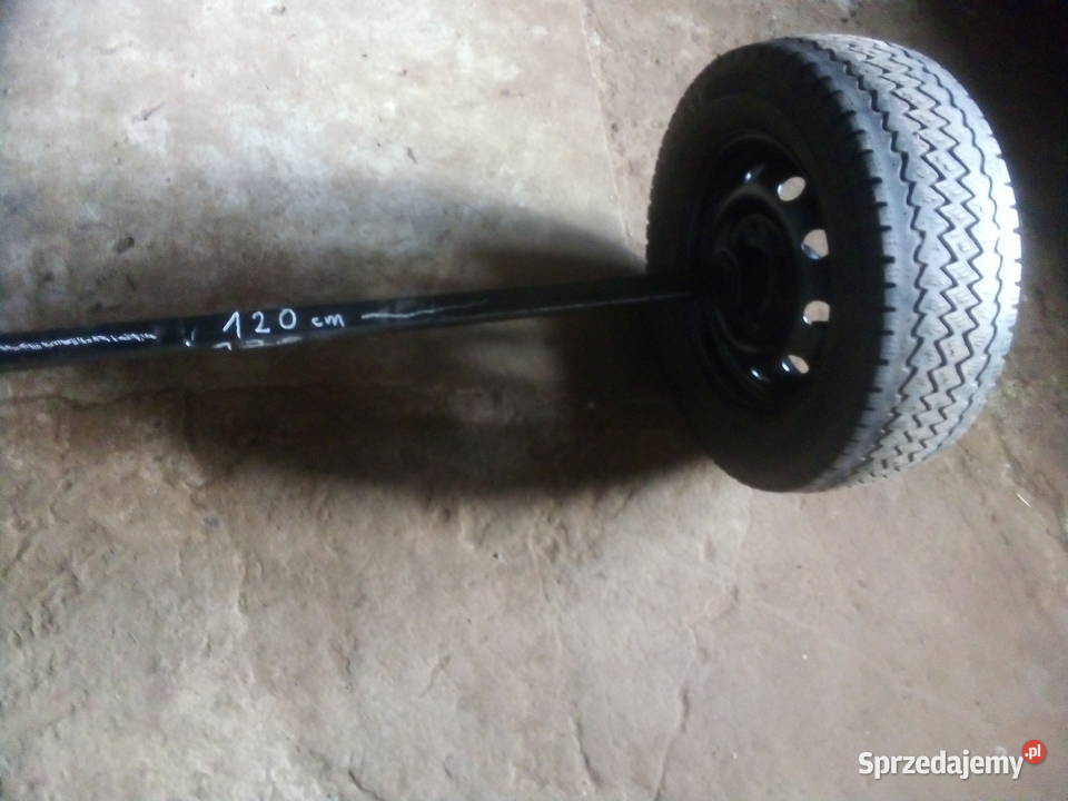 oś z kołami 16cal lubelskie Dziuchów