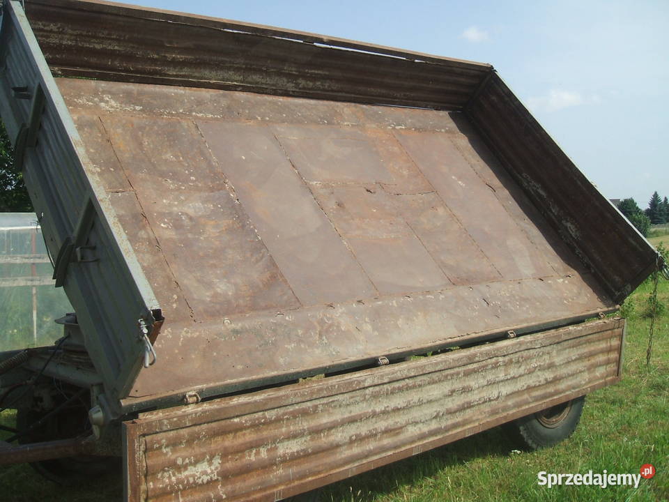 Przyczepa wywrotka 3 strony D47 ładowność 45 t lubelskie