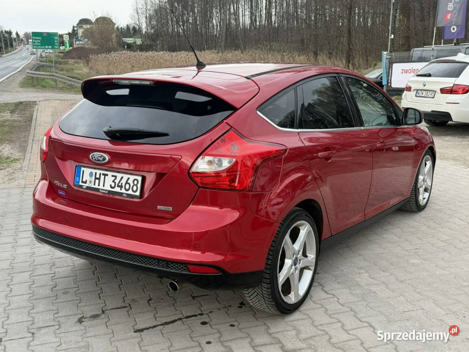 Ford Focus Titanium 16i 150 Manual Full Opłacony czerwony mazowieckie Zwoleń