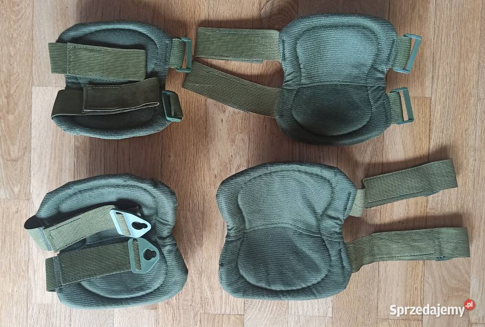 Ochraniacze taktyczne wojskowe zielone podlaskie Białystok sprzedam