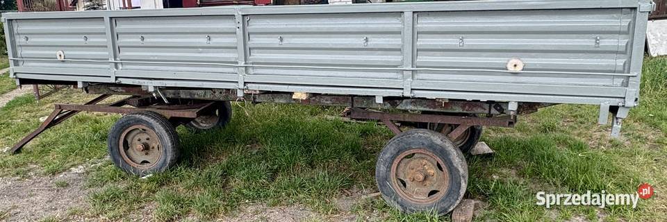 Przyczepa rolnicza Rolnictwo mazowieckie Wolanów