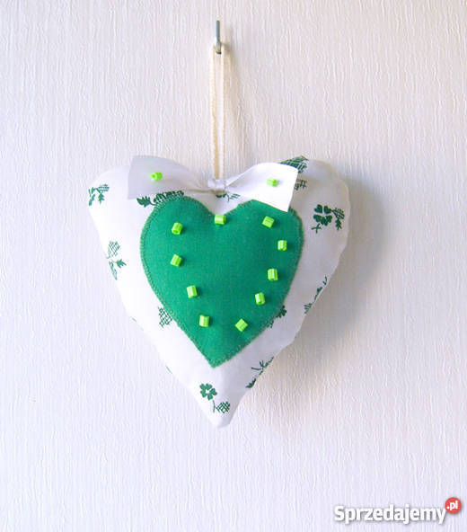 Serduszko w koniczynki piegi Dekoracje i ozdoby Katowice