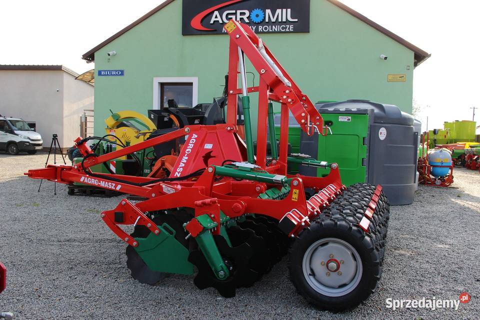 Agregat talerzowy półzawieszany 30 m AgroMasz nieuszkodzony Rogóźno