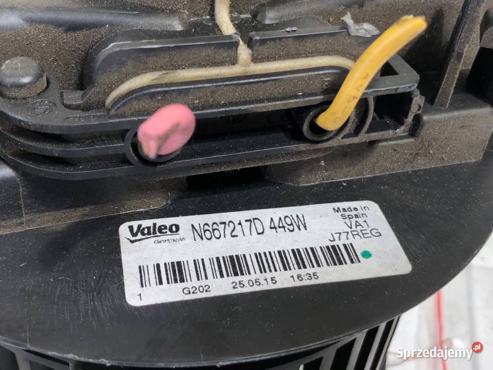 DMUCHAWA NAWIEWU NISSAN NV200 N667217D sprzedam