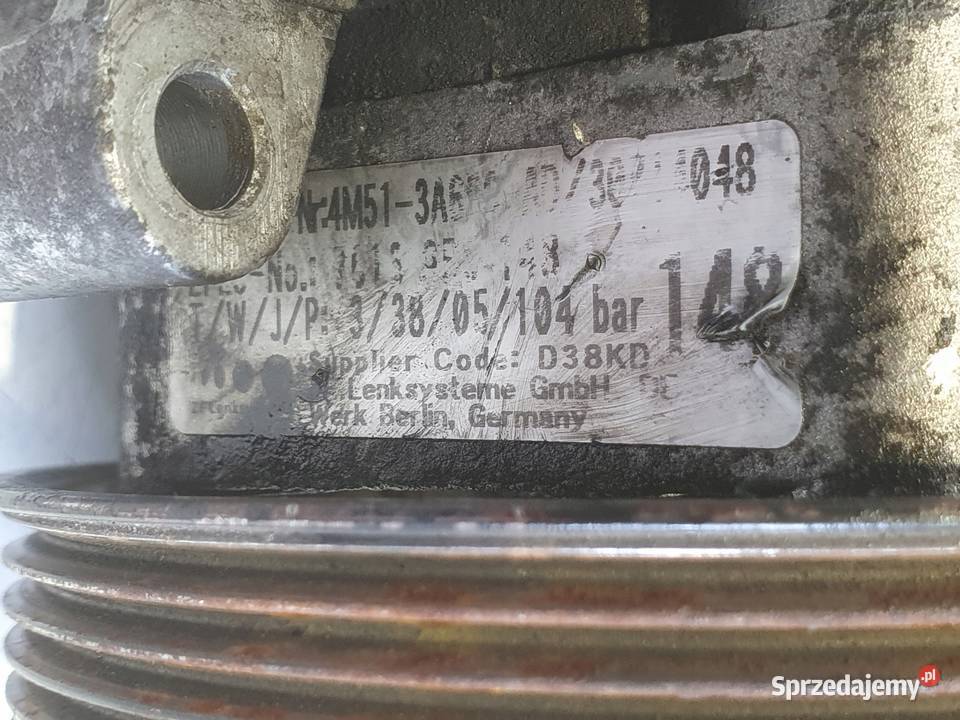 Ford Focus MK2 II 16 16V POMPA WSPOMAGANIA osobowe Rudka