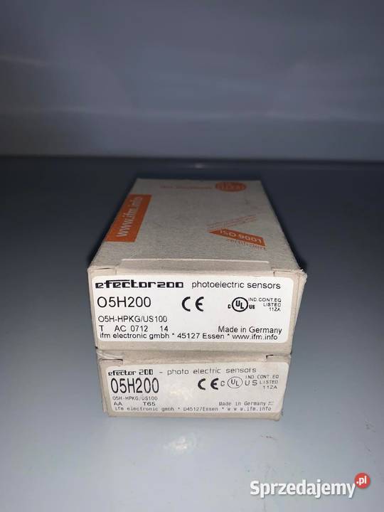 IFM EFECTOR200 PHOTOELECTIC SENSORS O5H200 Warszawa