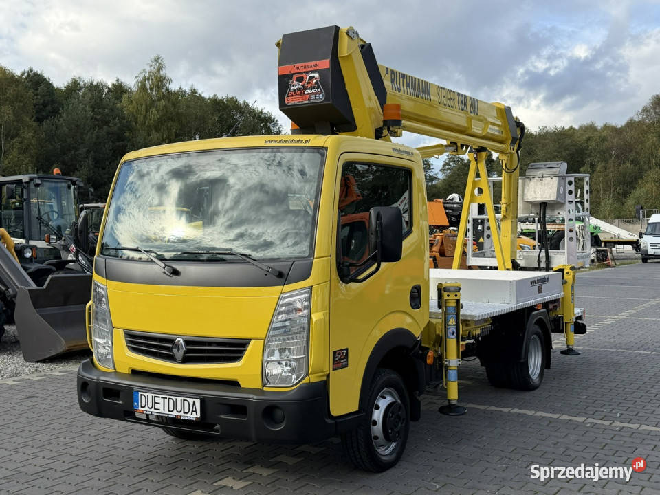Renault Maxity Zwyżka Podnośnik Koszowy Ruthmann Widełki sprzedam