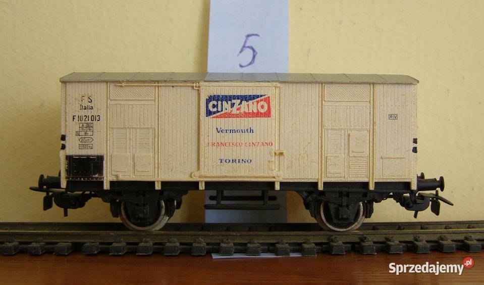 Kolejka wagon towarowy 5 H0 Piko Łódź