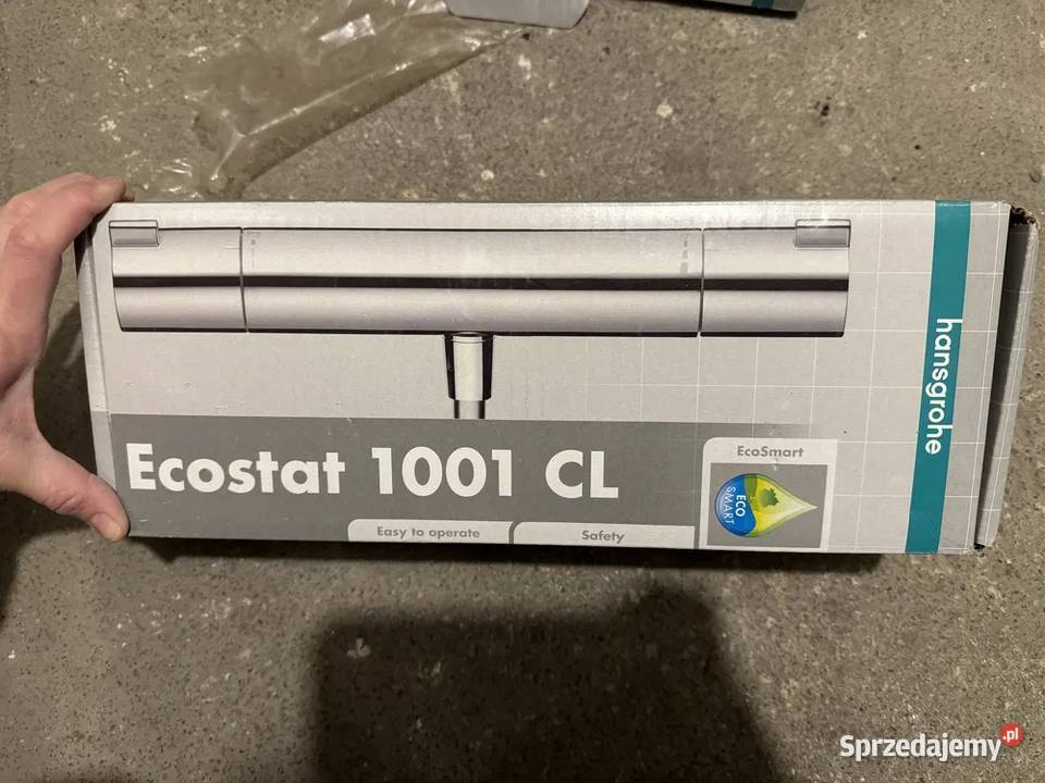 Bateria prysznicowa ścienna Hansgrohe Ecostat lubuskie