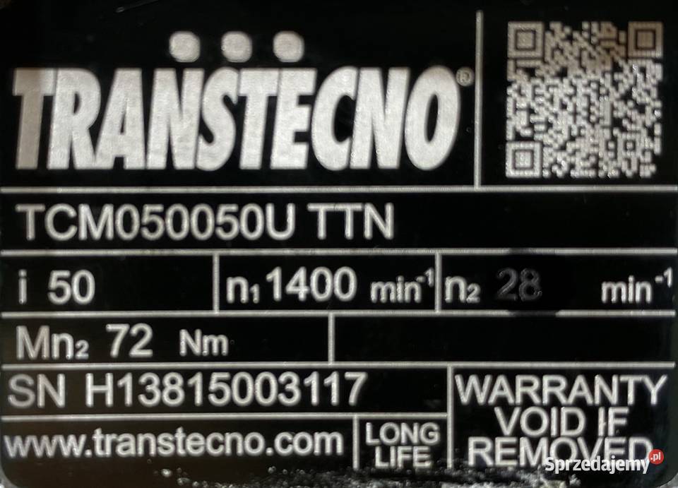 motoreduktor przekładnia 012kW 87obr 3fazowy Pigża