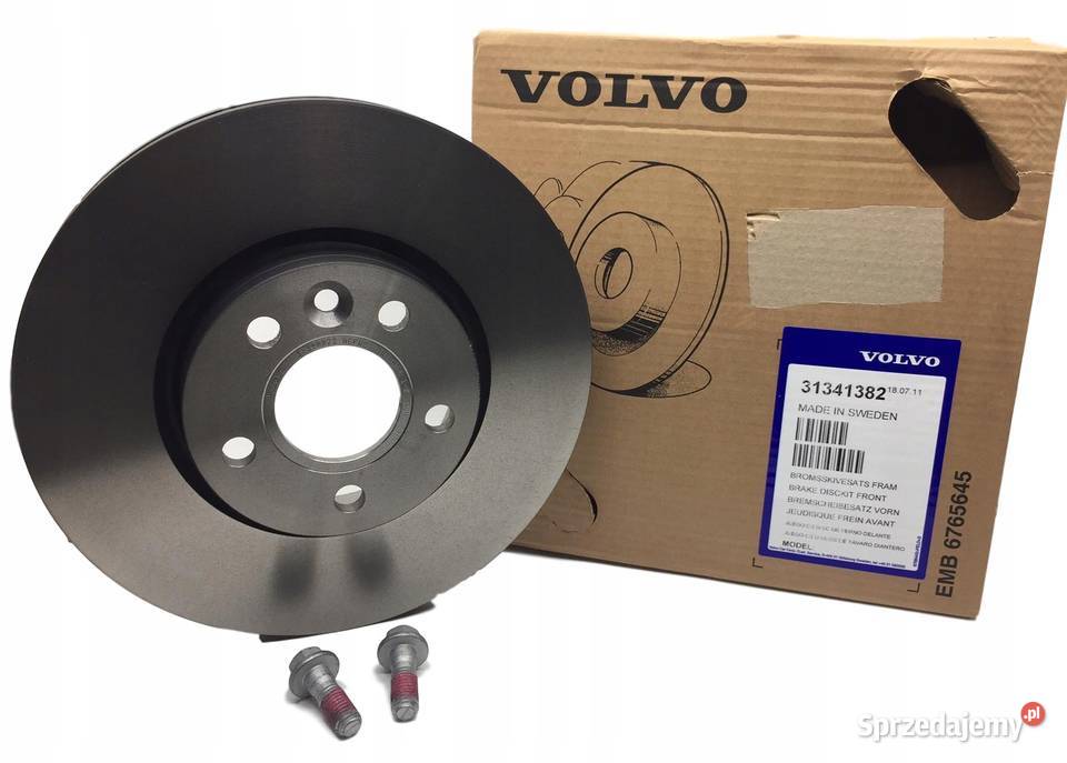 VOLVO S60 V60 S80 oryginal tarcze hamulcowe Bielany Wrocławskie