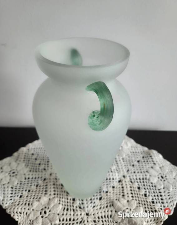 Wazon amfora szkło vintage Poznań sprzedam
