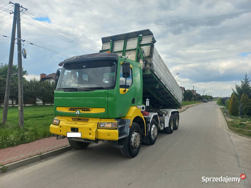 Renault Kerax 420 dci 8X4 Wywrotka 2x Hydroburta Górki sprzedam